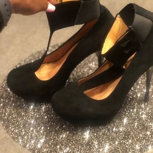 L.A.M.B T Strap heels